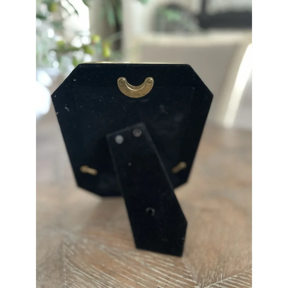 Vintage NOS Solid Brass‎ Photo Picture Frame Beveled Edge 5X7 New